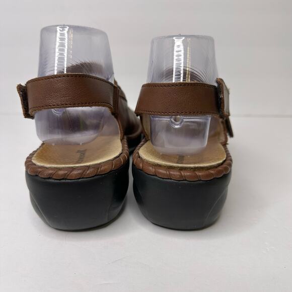 Romika Womens size 11 42 Adjustable Leather Comfort Sandals Open Toe Slingback - Picture 9 of 10